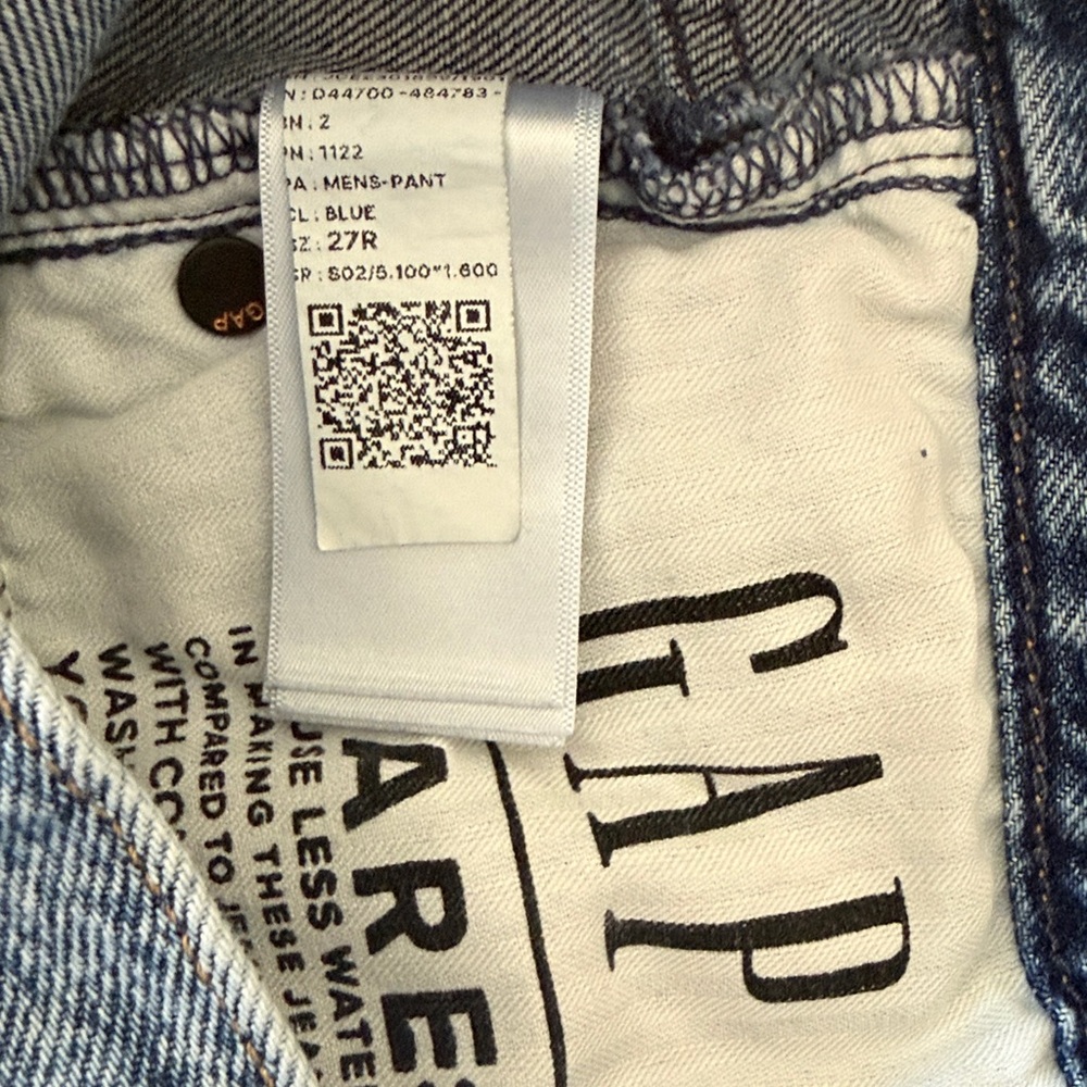 GAP Women’s High Rise Crossover Barrel Jean - Picture 6 of 10